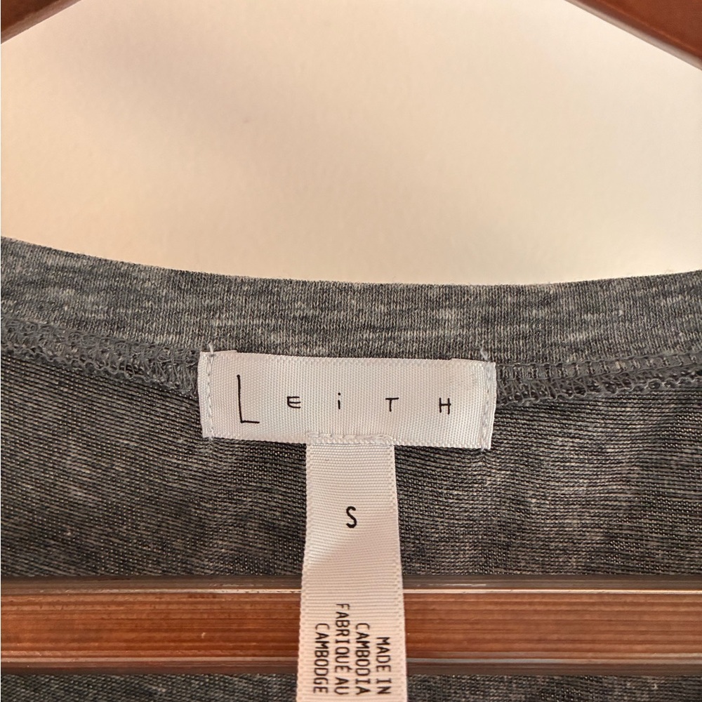 Leith Asymmetrical Gray Dress - Picture 3 of 3